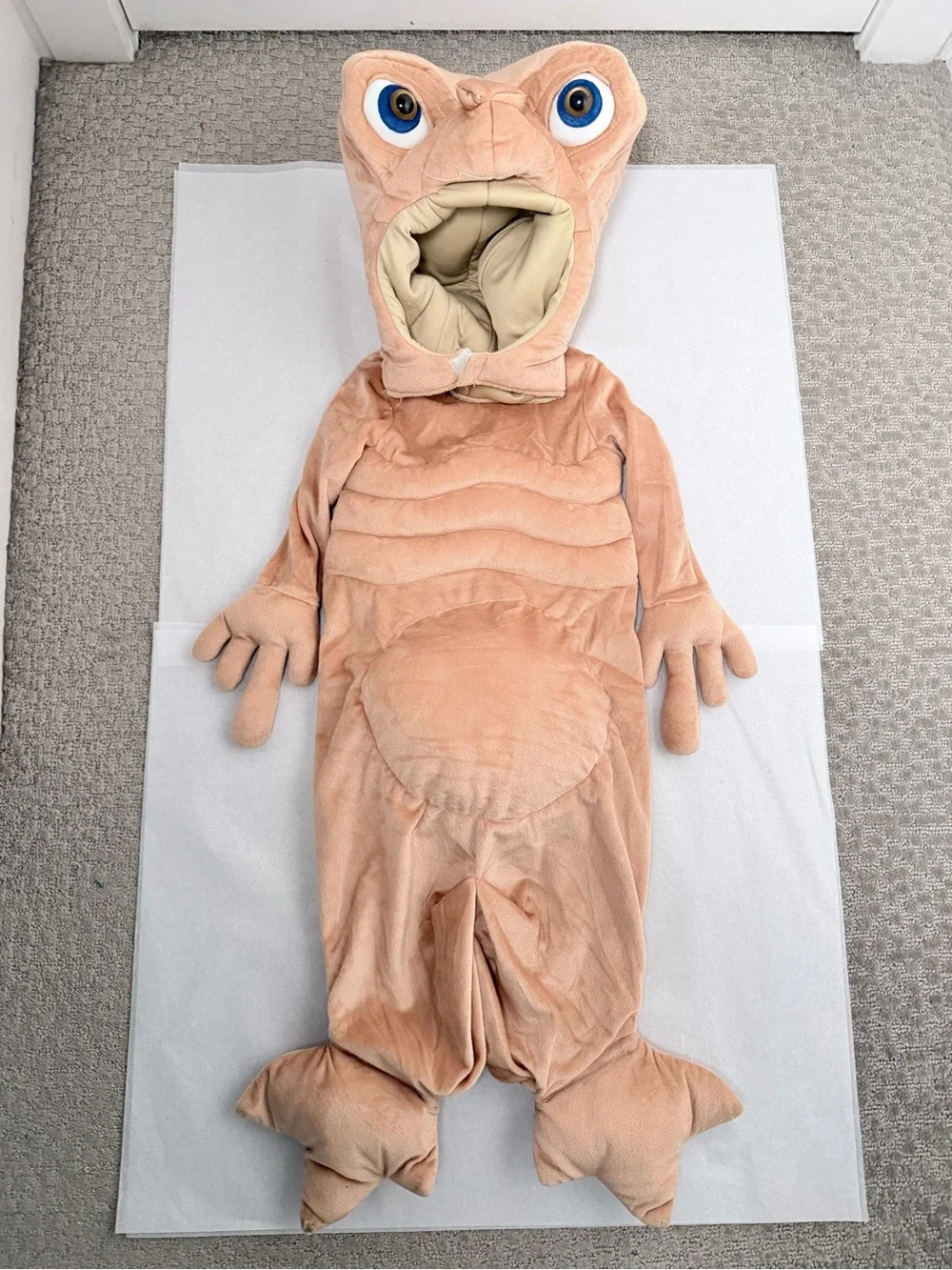 Officially Licensed 18 mo E.T. the Extra Terrestrial Universal Studios Costume